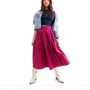 Free people skirt